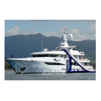Yacht gonflable à piscine, équipement de jeu d'eau, curseur d'eau, pour bateau de lac, livraison gratuite