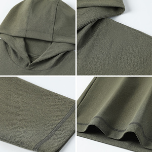 Camiseta deportiva personalizada con logotipo de protección solar, camiseta de secado rápido, camiseta de manga larga transpirable para hombre, camiseta de poliéster - Product Image 3