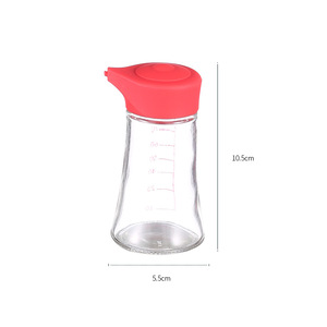 Silicone Capped Oil Dispenser 70Ml Leak Resistant <b>Kitchen</b> Condiment Bottle For Travel And Storage - Product Image 3