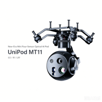 UniPod MT11 Pod Optique Multi-Sensoriel IA 8K 48MP Zoom 11X Thermique LRF pour Intégration OEM Drone Robot