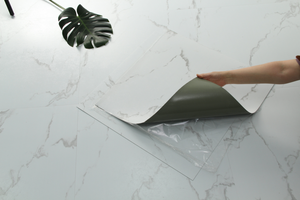 Bán Buôn Tự Dính Chống Cháy Peel Và Stick PVC Tấm Ván Và Gạch Vuông Marble <span class=keywords><strong>Carpet</strong></span> <span class=keywords><strong>Pattern</strong></span> Durable Vinyl Gạch Lát Sàn - Product Image 4