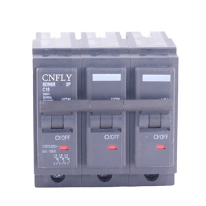 Negro 3P Icn:10KA 120V 240V 15A 20A 30A <span class=keywords><strong>40A</strong></span> 60A <span class=keywords><strong>Disyuntor</strong></span> de enchufe Fabricante De Disyuntores - Product Image 1