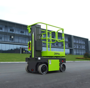 ZMP04 전동 알루미늄 합금 수직 마스트 리프트 5.82m 높이 230kg 용량 소형 공간 절약형 창고용 - Product Image 2