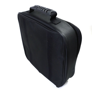 Electric Gun Storage Bag Round Black Nylon Waterproof Charging Gun Case For Car Use - Product Image 2