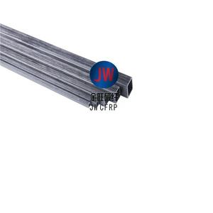 Tubo de fibra de carbono cuadrado pulido de 4x4mm al por mayor con agujero redondo de 2,5mm - Product Image 4