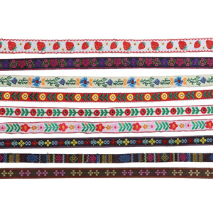 Nastro Decorativo Jacquard Intrecciato 13mm all'Ingrosso per Artigianato e Cucito - Product Image 4