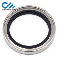 PTFE CDL Lippen-SS304-Gehäusewellen-Öldichtungsbuchsen-Reparatursatz O-Ring (3 Stk./Set 1,5 MPa) Ersatz für Rotorcomp EVO9 Schrauben