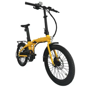 Fashion Electric Family Bikes Folding Food Delivery Electric Trial Bike For City Bicycle