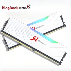 Venta al por Mayor <span class=keywords><strong>de</strong></span> Memoria <span class=keywords><strong>RAM</strong></span> DDR5 KingBank WhiteBlade RGB 16G 16GX2 3600 6000 8000MHz con Disipador <span class=keywords><strong>de</strong></span> Calor XMP3.0 para Juegos <span class=keywords><strong>de</strong></span> Escritorio HP, Nueva <span class=keywords><strong>de</strong></span> Fábrica a Precio <span class=keywords><strong>de</strong></span> Mayorista - Product Image 1