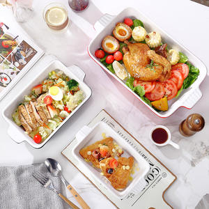 Assiettes en céramique Escargot Assiettes en porcelaine <span class=keywords><strong>Grand</strong></span> escargot <span class=keywords><strong>Plat</strong></span> de cuisson Escargot avec poignée - Product Image 2