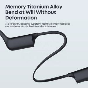 Ücretsiz kargo öğeleri Stereo bas kulaklık hafif boyun bandı kulaklık açık kulak kemik iletim kulaklık Bluetooth Mic ile - Product Image 6