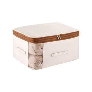 Cotton Quilt Storage <b>Bag</b> Rectangle Dustproof Large Capacity For Bedroom Home Use Organizing Moving Storage - Product Image 4