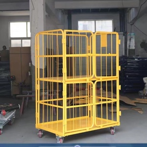 Produzione professionale la migliore vendita di contenitori in rete metallica <span class=keywords><strong>Roll</strong></span>-bar pieghevole resistente - Product Image 3