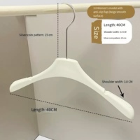 Lot en gros de cintres en plastique brillant blanc, jaune, beige, légers, pour vêtements, fourniture d'usine, distribution au détail