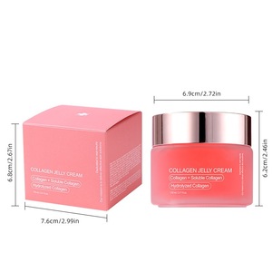 Crema Viso al Collagene con Etichetta Privata, Idratante e Nutriente a Lunga Durata, Crema Giorno e Notte OEM per Makeup - Product Image 6