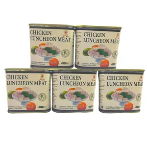 Halal Certificated 340g Factory Price Canned Curry Chicken Chicken/beef Luncheon Meat Delicious 425g