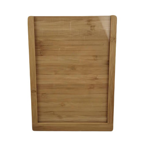 Cadre photo de bureau personnalisé <span class=keywords><strong>MR</strong></span> MK-A0007 en <span class=keywords><strong>bambou</strong></span> massif fait main, finition naturelle, technique polie, rectangulaire, réutilisable, vente en gros - Product Image 4