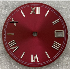 Esfera Romana con Patrón Solar de 28.5mm para Relojes Personalizados, Compatible con Movimiento Mecánico NH35 - Product Image 5