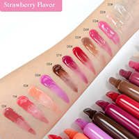 Huile à lèvres transparente, soin des lèvres, longue durée, nourrissante, hydratante, huile à lèvres brillante aux peptides