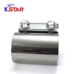 Klem Lap Band baja tahan karat 304 Universal performa tinggi untuk pipa knalpot sistem pembuangan - Product Image 4