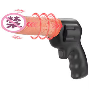 Female Sex Toy <b>Dildo</b> 9-Frequency Telescopic Bead + Vibration USB Magnetic Suction Charging Waterproof Eco-Friendly Masturbation - Product Image 1