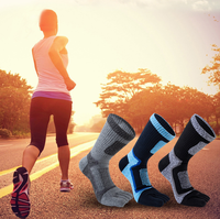 Chaussettes de sport pour hommes à 5 doigts - Tricotées en coton respirant avec broderie de logo personnalisée, idéales pour le printemps, le yoga et les activités sportives