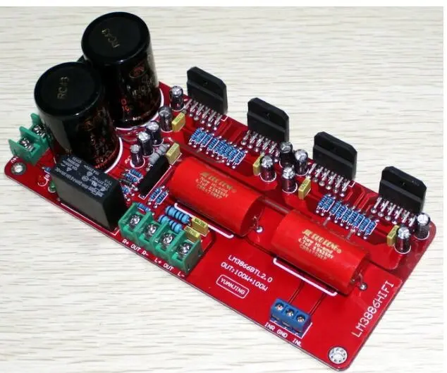 YJ00188-LM3886 2.0 papan power amplifier murni Chip IC