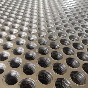 5Mm Aluminium Pons Vierkant Messing Decoratieve Luidspreker Grill Hek Stempelen Dies Geperforeerde Metalen Plaat Screenstube Filter