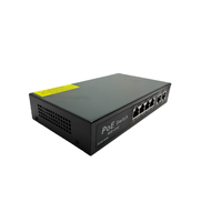 Switch PoE Ethernet de Red CCTV IEEE 802.3 de 100 Mbps, 4, 8, 16, 24 Puertos, 12 V, 10/100M para Cámara IP