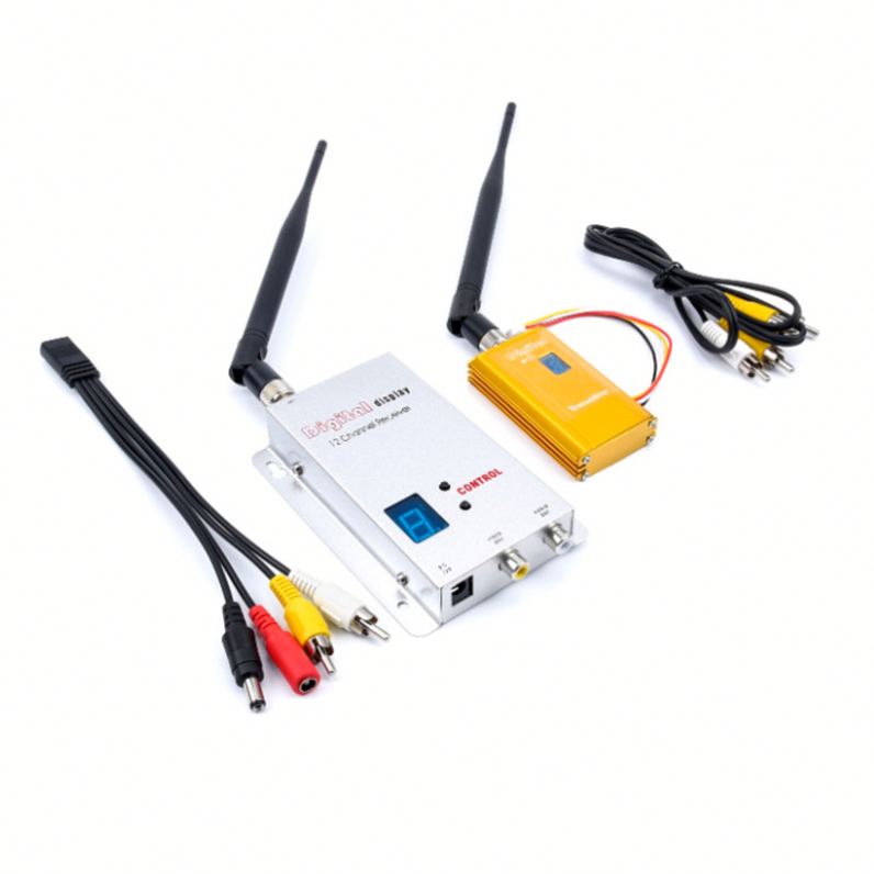 PFLY FPV VTX передатчик приемник 1,2/1,3 ГГц 8CH 1500 МВт беспроводной AV-отправитель ТВ Аудио Видео комбо 250 FPV RC запчасти для дрона