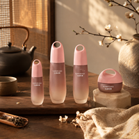 Bouteilles en verre et pots à crème très demandés 50g 40ml 100ml 120ml – Emballages cosmétiques avec pompe pulvérisatrice, couleurs personnalisées pour commandes en gros