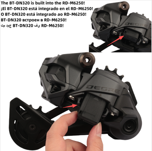 Juego de <span class=keywords><strong>Desviador</strong></span> <span class=keywords><strong>Trasero</strong></span> Electrónico Shimano Deore M6250 Di2 de 12 Velocidades Original con Cargador para Bicicleta de Montaña MTB - Product Image 6