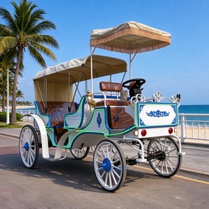 2026 Voiture électrique bleue et blanche, équipée de feux LED sur toute la surface du toit. - Product Image 3