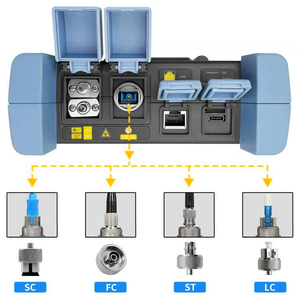หน้าจอสัมผัสอัจฉริยะความแม่นยำสูง OTDR 1310/1550nm พอร์ต APC 100KM 28/26dB OPM 10mW RJ45 - Product Image 1
