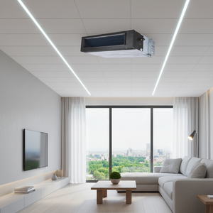 Producto Más Vendido en Corea, Diseño Ultra Delgado, Entrada de Aire Fresco, Drenaje de Agua en Dos Direcciones, Ventilador de Techo Eléctrico Oculto para Habitación - Product Image 3