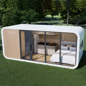 Moderna y Lujosa Casa Prefabricada Modular Portátil Curva para Oficina, Hotel, Resort, Inn, Villa, Gimnasio, Cabaña - Product Image 3