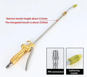 Pistolet souffleur pneumatique à long bec en plastique pour le nettoyage, fourni par l'usine - Product Image 6