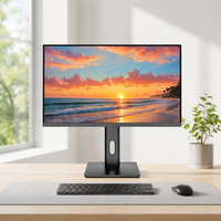 Moniteur de jeu LED 24 pouces IPS sans bordure, 16:9, 1K HDR, taux de rafraîchissement élevé, temps de réponse de 5 ms, écran de bureau professionnel, directement de l'usine