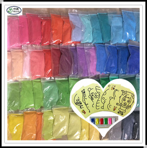 Arena Artificial Multicolor de Dolomita, Famosa en Internet, para Entretenimiento Infantil, Decoración de Paisajes de Playa - Product Image 1