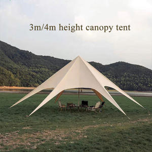<span class=keywords><strong>Grande</strong></span> tente imperméable à l'eau Octopus Canopy Tent pour le camping Tente pare-soleil pour activités familiales avec poteau de support de tuyau galvanisé - Product Image 2