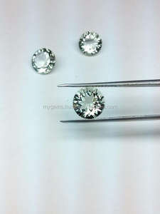 Piedra de Amatista Verde Hidro de Grado AAA, Corte Cóncavo, 8 mm, Tratada con Calor - Product Image 5