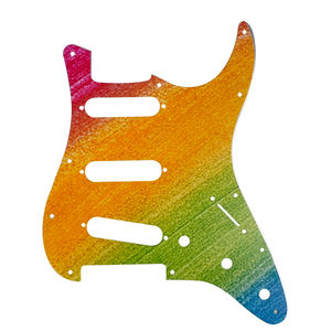 แผ่นป้องกันกีตาร์อะลูมิเนียม <span class=keywords><strong>SSSSS</strong></span> Metal พร้อมรูสำหรับติดตั้งปิ๊กอัพฮัมบัคเกอร์ สำหรับอะไหล่กีตาร์ไฟฟ้า ST - Product Image 5