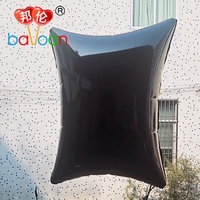 Ballon météo gonflable rectangulaire personnalisé haute barrière en PA+PE 2x2m pour la surveillance météo et la décoration de fête