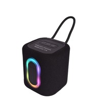 Nouveau modèle 2026 : Enceinte sans fil portable, colorée, miniature avec lumières RGB, petit système audio