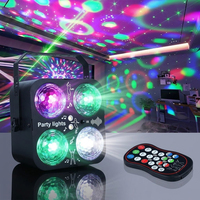 4 Balles Magiques Lumineuses LED RGB Stroboscopiques pour Fêtes, USB avec Télécommande et Activation Sonore pour DJ, Bar, Boîte de Nuit, Mariage |   YSH