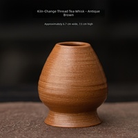 Support de fouet à matcha en céramique vintage ESTICK, support pour outils à thé, pour la cérémonie du thé japonaise, utilisation sur comptoir