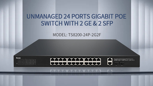 Bán buôn Gigabit PoE chuyển đổi 10/100/1000Mbps 48V 8 16 24 48 cổng PoE mạng chuyển đổi cho IP Camera IEEE802.3af/at - Product Image 5