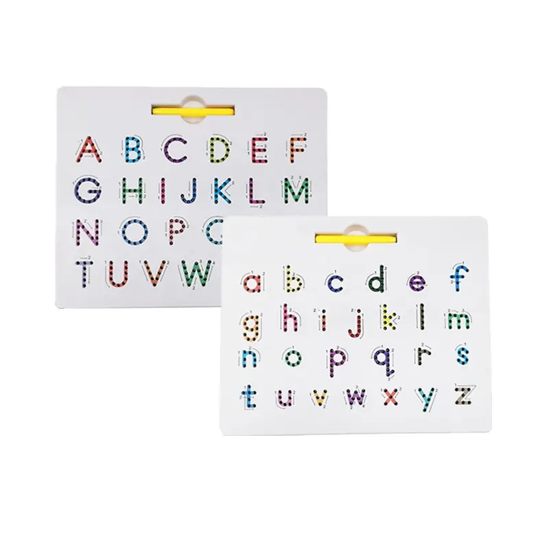 Learning Toys Educational Toys for Toddler Teaching Tools Tablet Magnetic Alphabet Writing Board Magpad free play