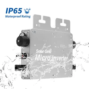 <span class=keywords><strong>Microinversor</strong></span> solar en red de 400W con aplicación móvil WIFI en espera para el hogar PV Solar Grid Tie 50Hz/60Hz Frecuencia de salida - Product Image 1