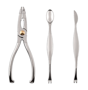 DFT0319 Venta Directa de Fábrica en Stock, Juego de 8 Piezas de Aleación de Zinc, Herramienta Doméstica para Comer Cangrejo, Pinza y Aguja, Utensilio para Mariscos - Product Image 2